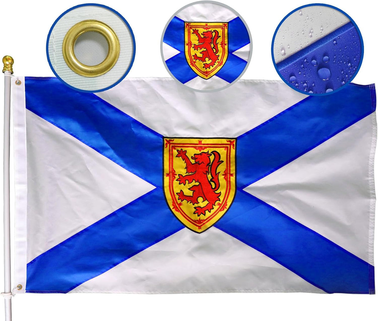 Bandera grande de poliéster personalizada