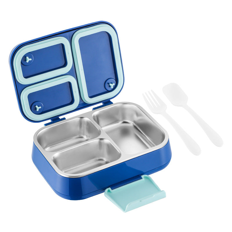 Boîte à bento adulte en acier inoxydable de 1 050 ml