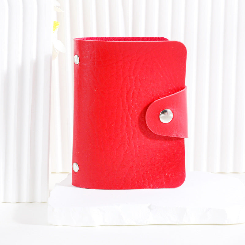 Estuche con 12 ranuras para tarjetas