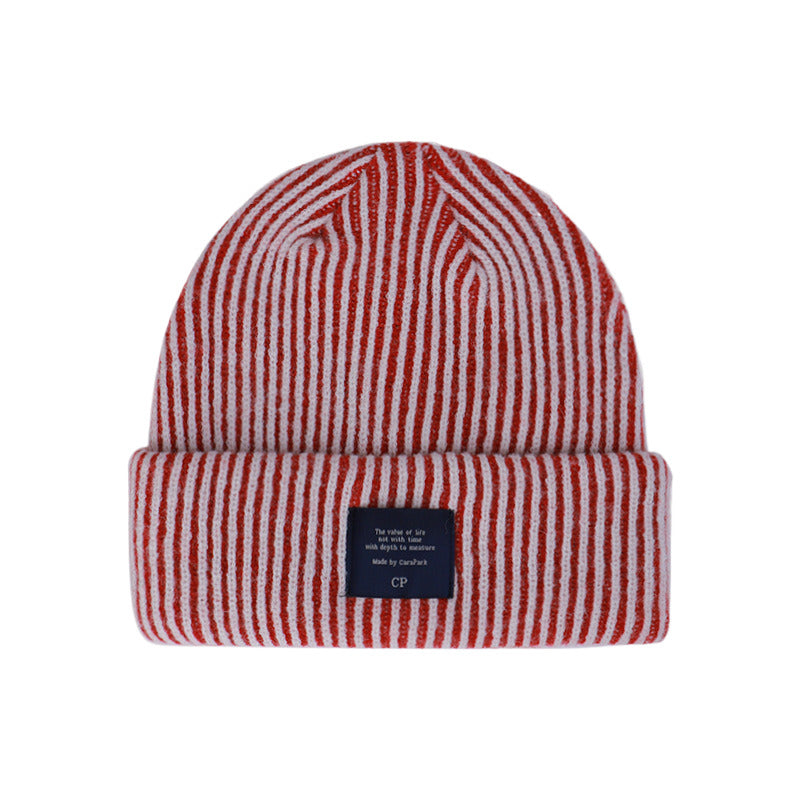 Striped Beanie
