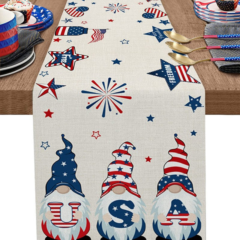 Drapeau de table personnalisé