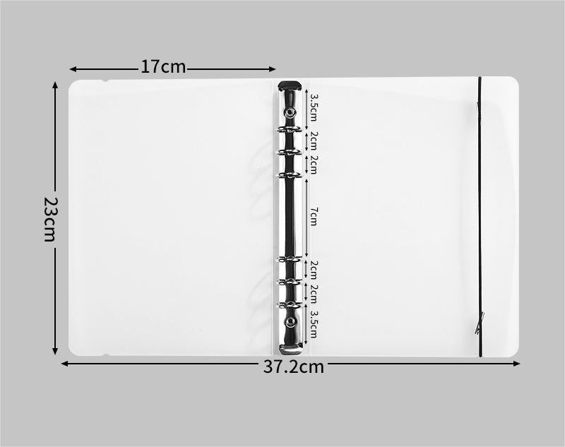 Carpeta A5 con 6 anillas