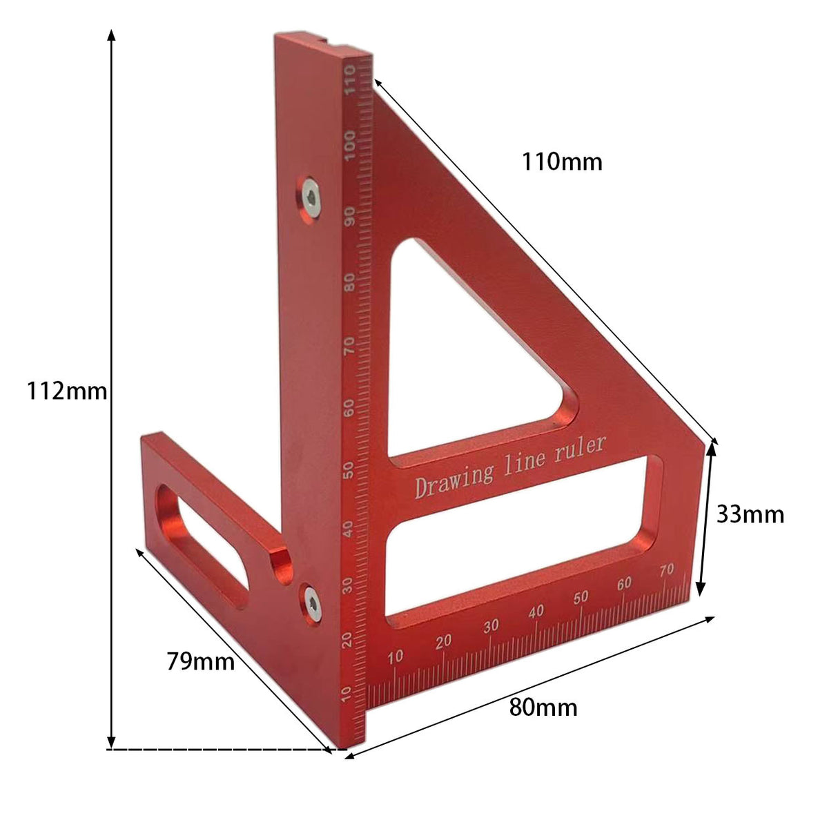 3d Multi-angle Measuring Ruler