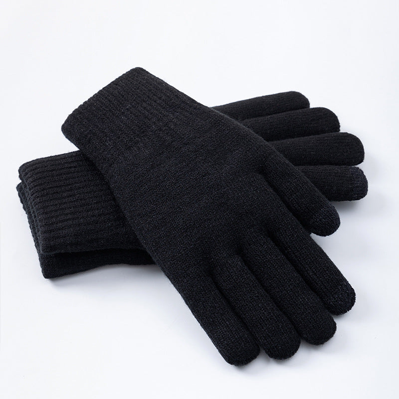 Gants doublés pour écran tactile pour homme