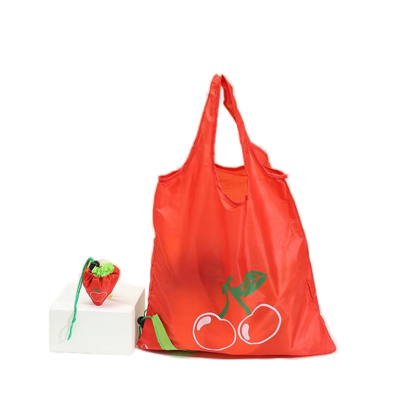 Bolsa de compras plegable con sabor a fruta