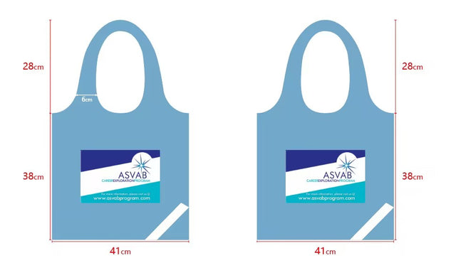 Gemline Latitudes Foldaway Shopper Tote