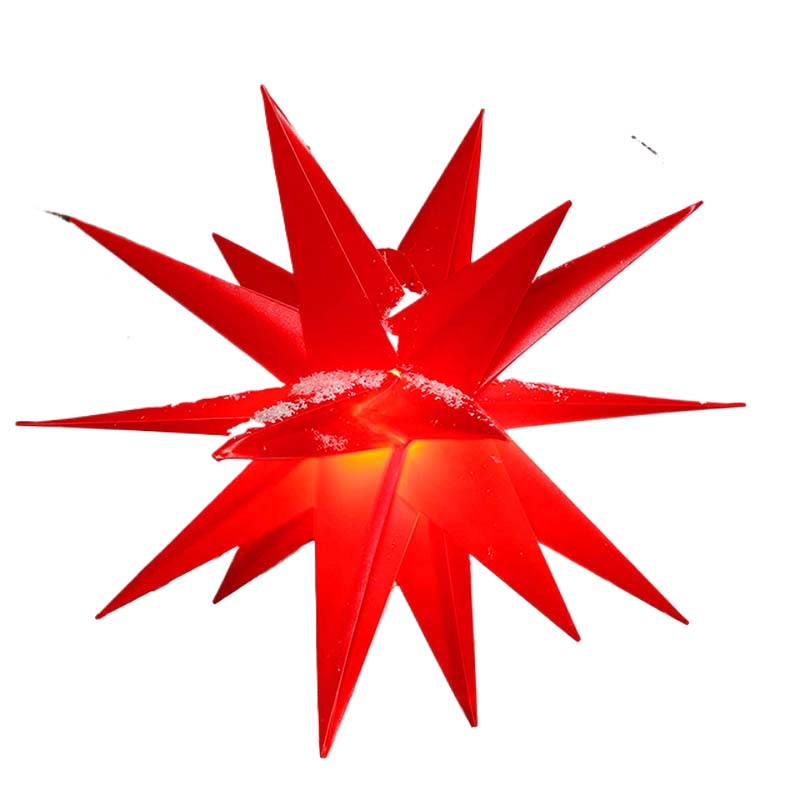 Adorno para árbol de Navidad con forma de estrella