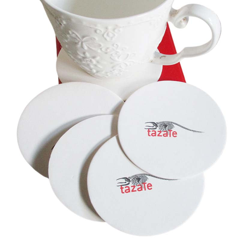 Posavasos de cartón de 3,5 pulgadas