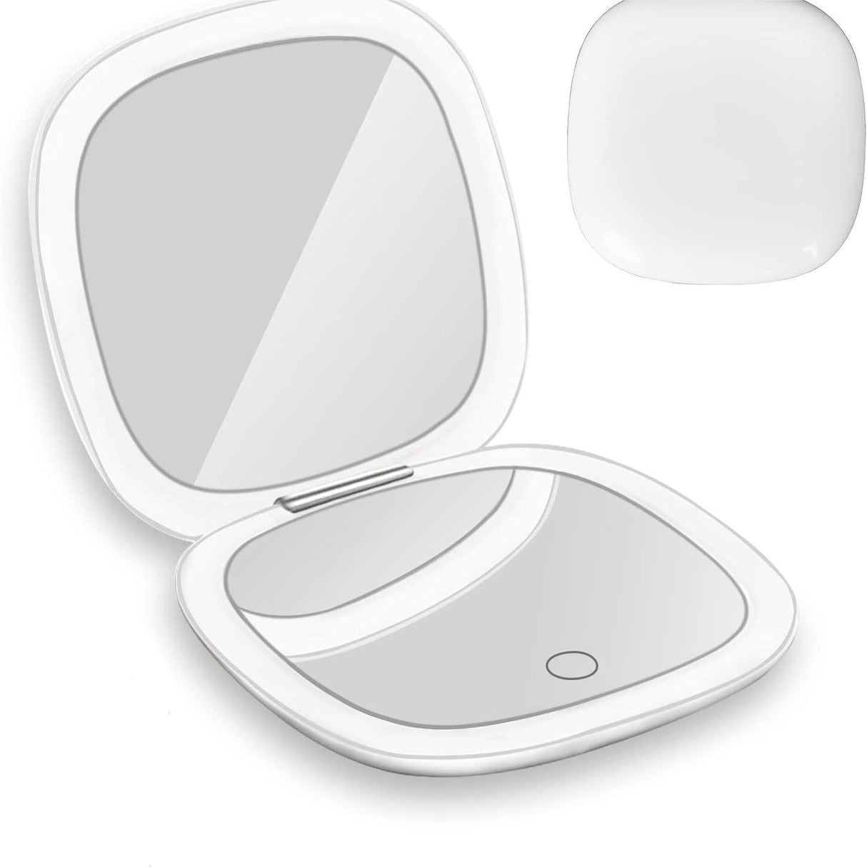 Miroir grossissant double face à intensité variable