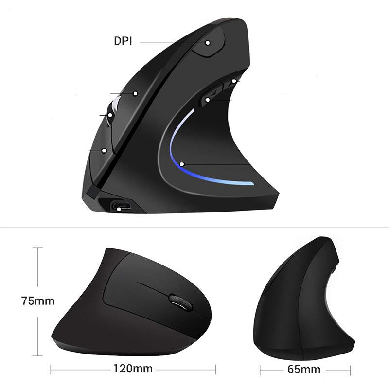 Souris verticale ergonomique