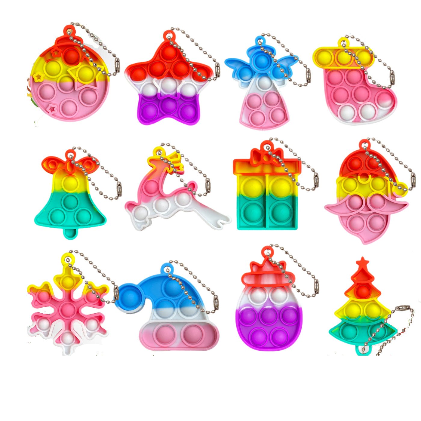 Mini juguete navideño antiestrés