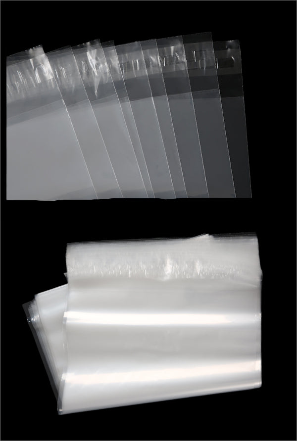 Bolsa de plástico con pegatina