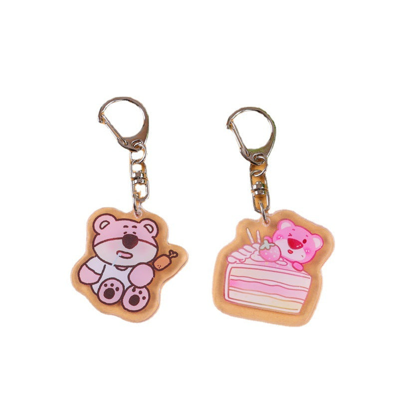 Porte-clés personnalisé en acrylique