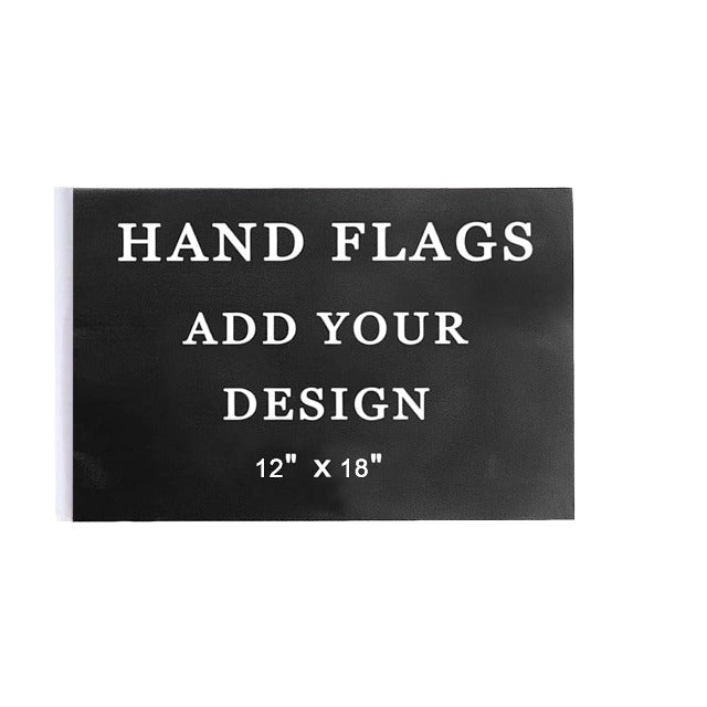 Portable Flags Without Grommets