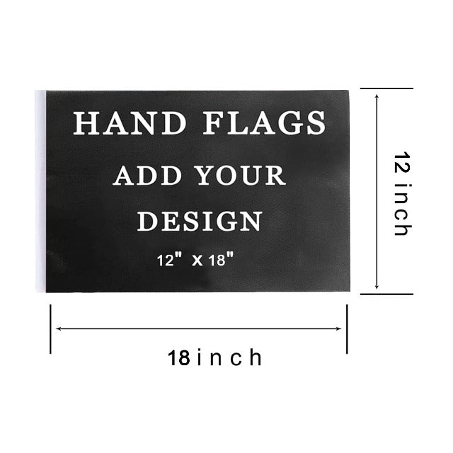 Portable Flags Without Grommets