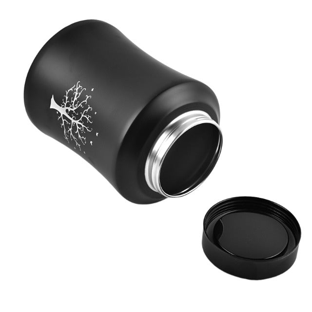 Urna de cremación de acero inoxidable de 3,5 l