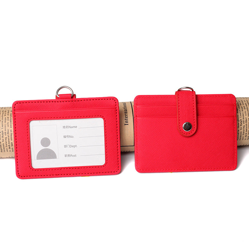 Tarjetero de identificación con múltiples bolsillos