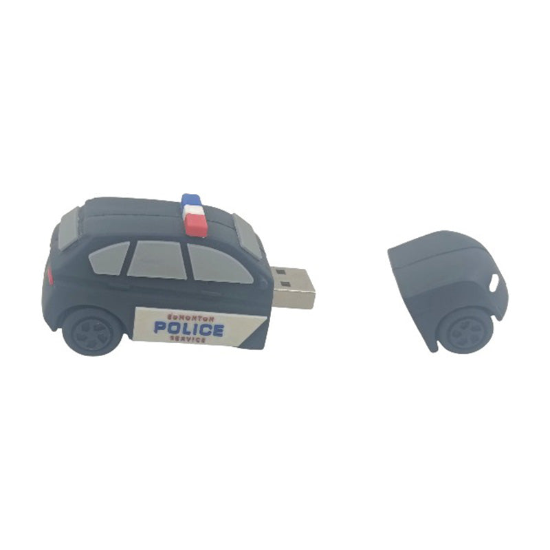 Memoria USB de 32 GB con forma de coche de policía