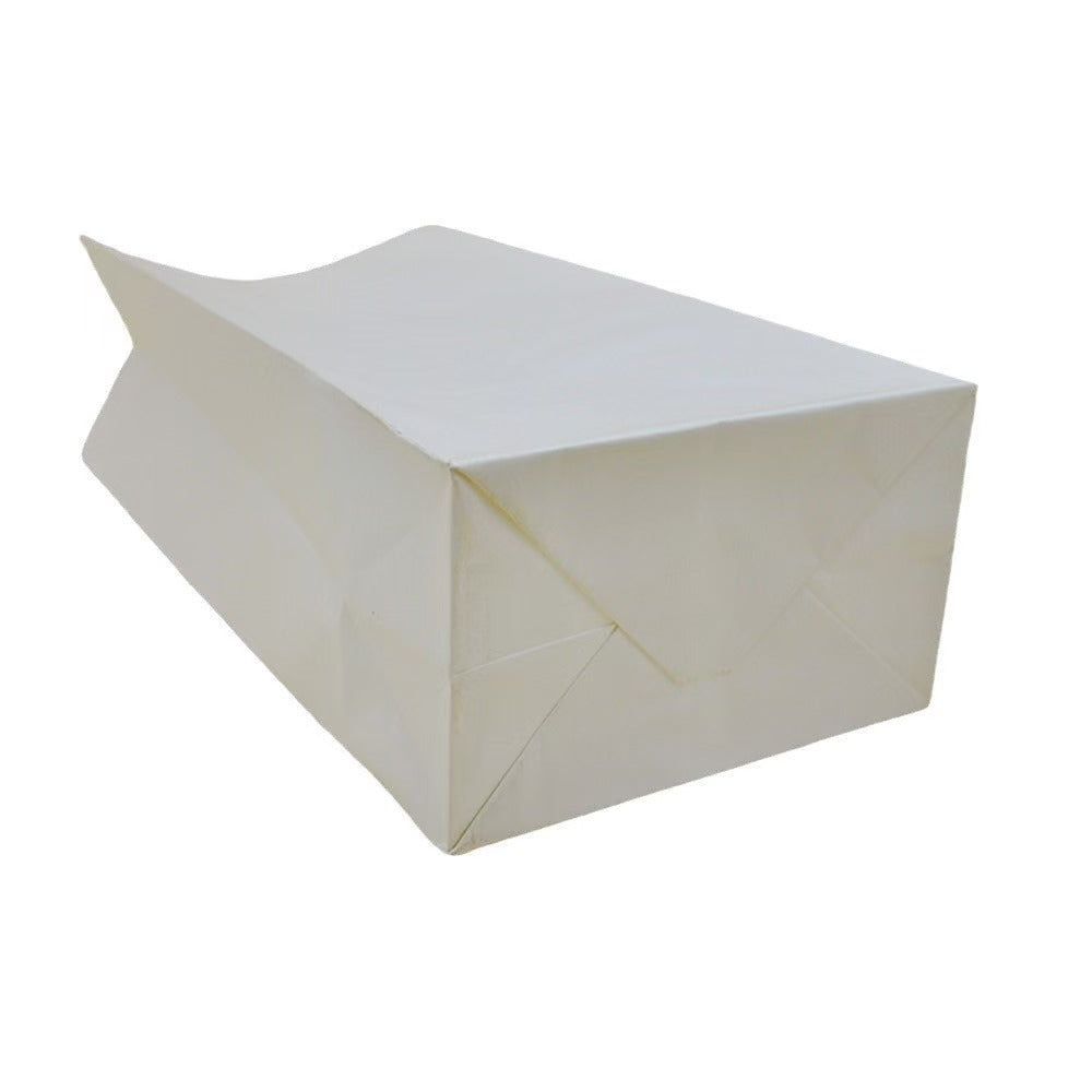 Sac d'emballage en papier kraft blanc