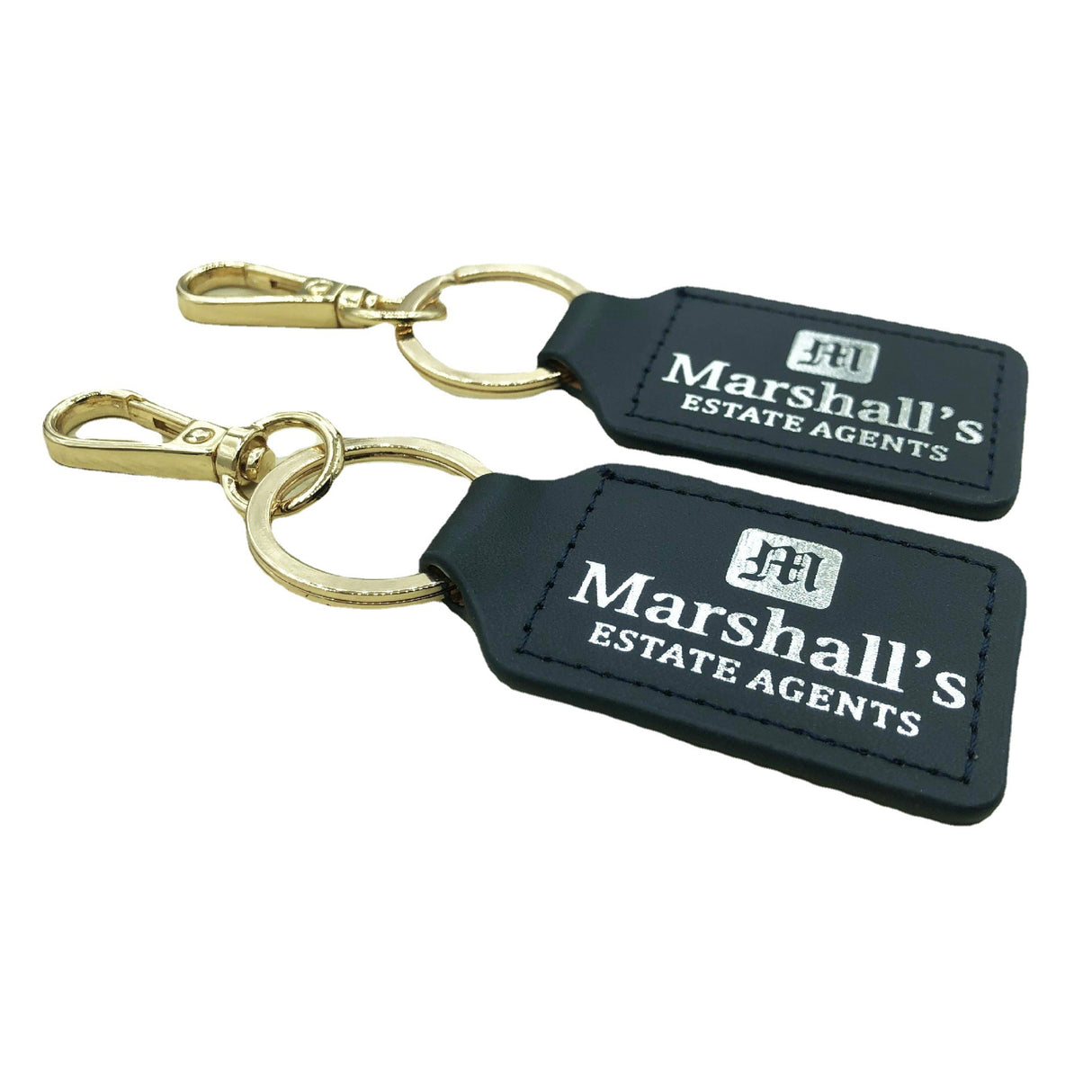 Customizable Leather Keychain