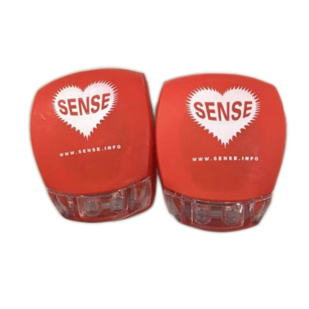 Luces de bicicleta de silicona con forma de rana (paquete de 2) para ciclismo al aire libre