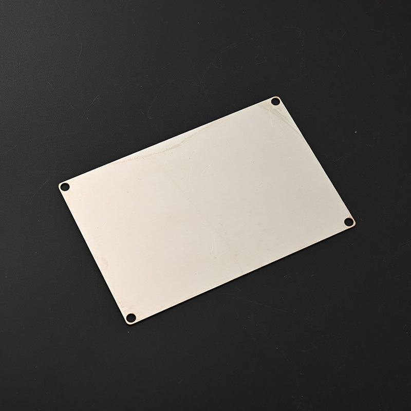 Etiqueta de aluminio personalizada