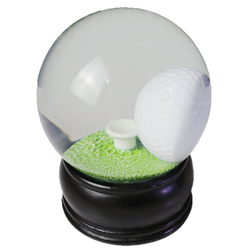 Bola de nieve con forma de pelota de golf