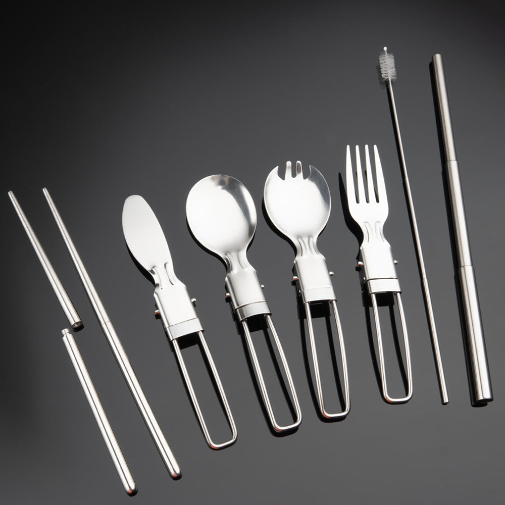 6-piece Foldable Cutlery Set