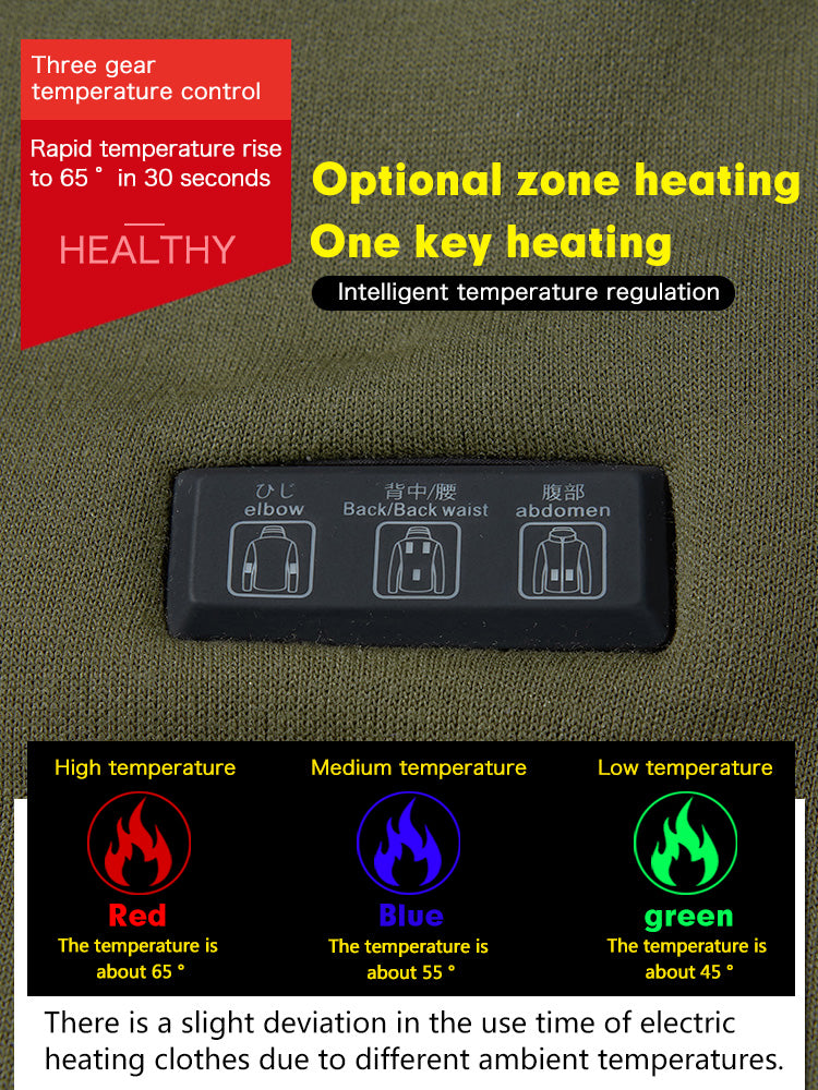 Heated Hooded Sweatshirt