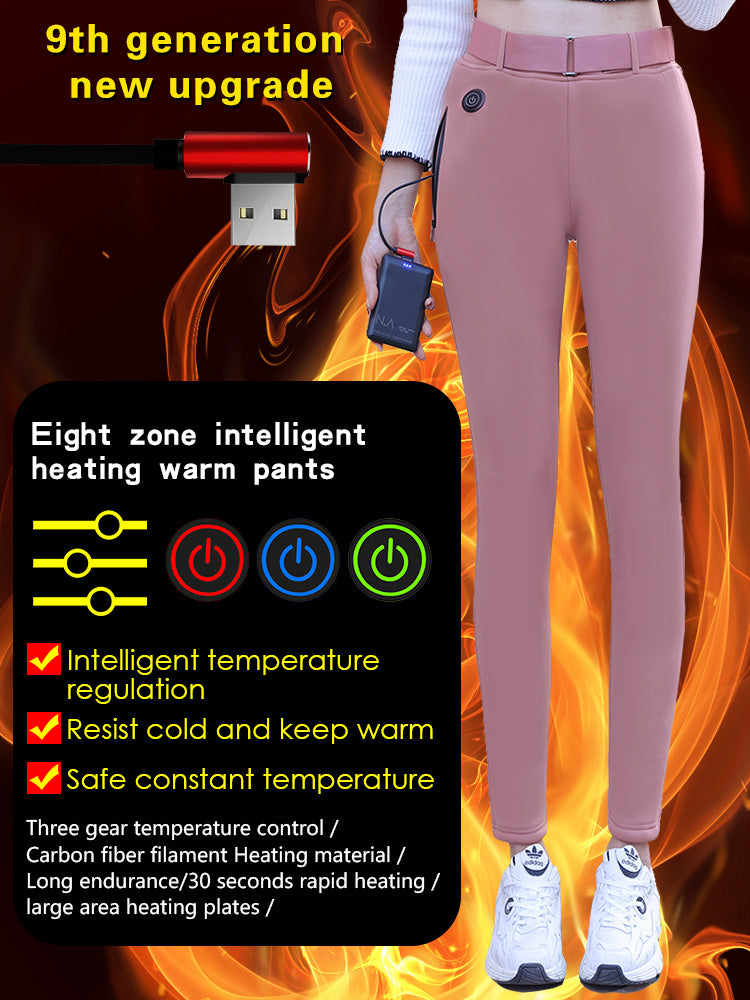 Women Usb Heated Pants