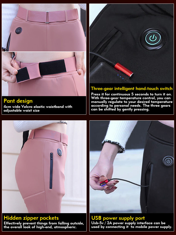 Women Usb Heated Pants