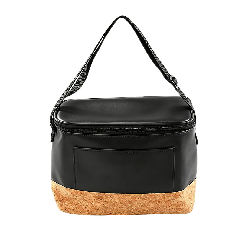 Pu Patchwork Insulated Lunch Bag