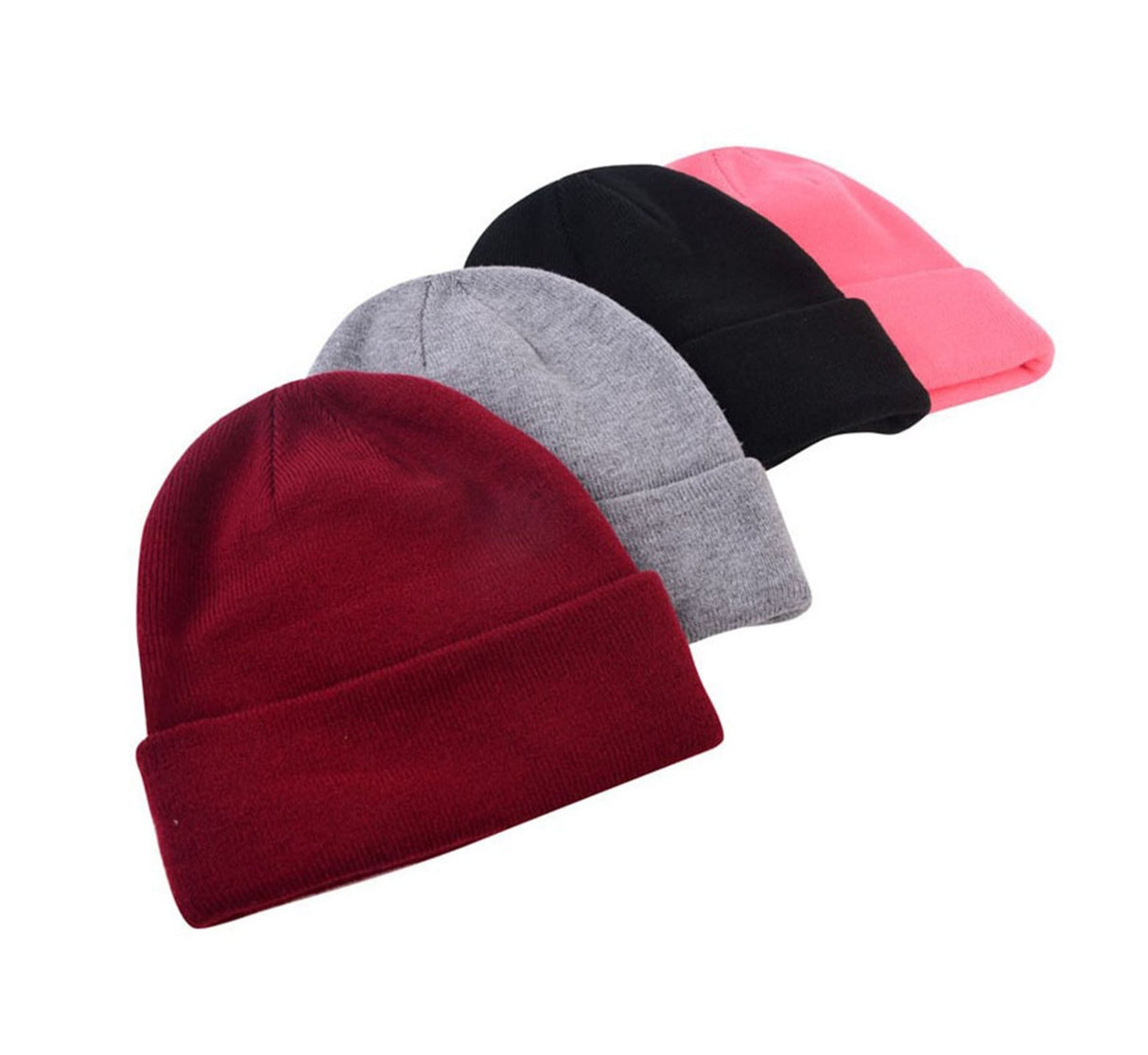 Acrylic Beanie With Woven Logo - Yorkn Inc✅