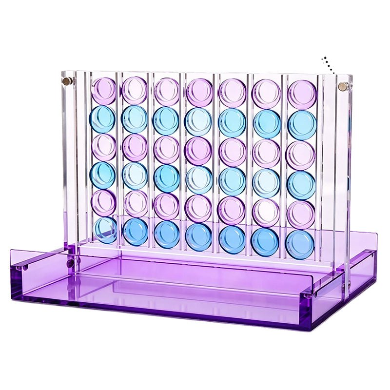 Acrylic Connect 4 Game Set - Yorkn Inc✅