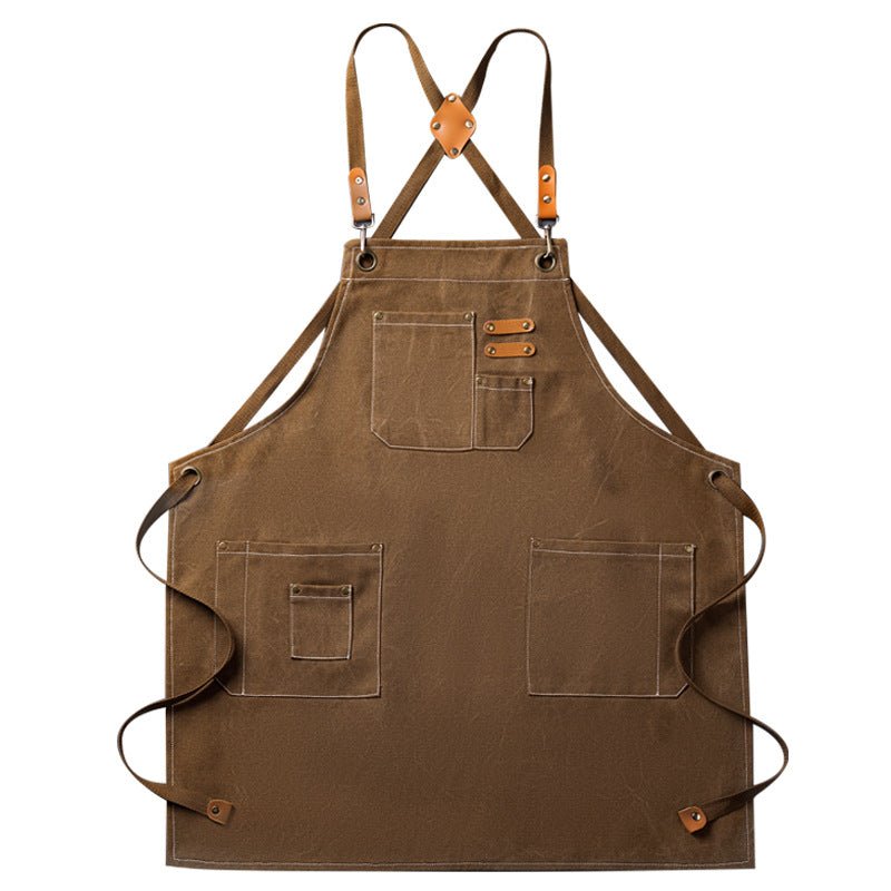 Adjustable Denim Bib Work Apron - Yorkn Inc✅