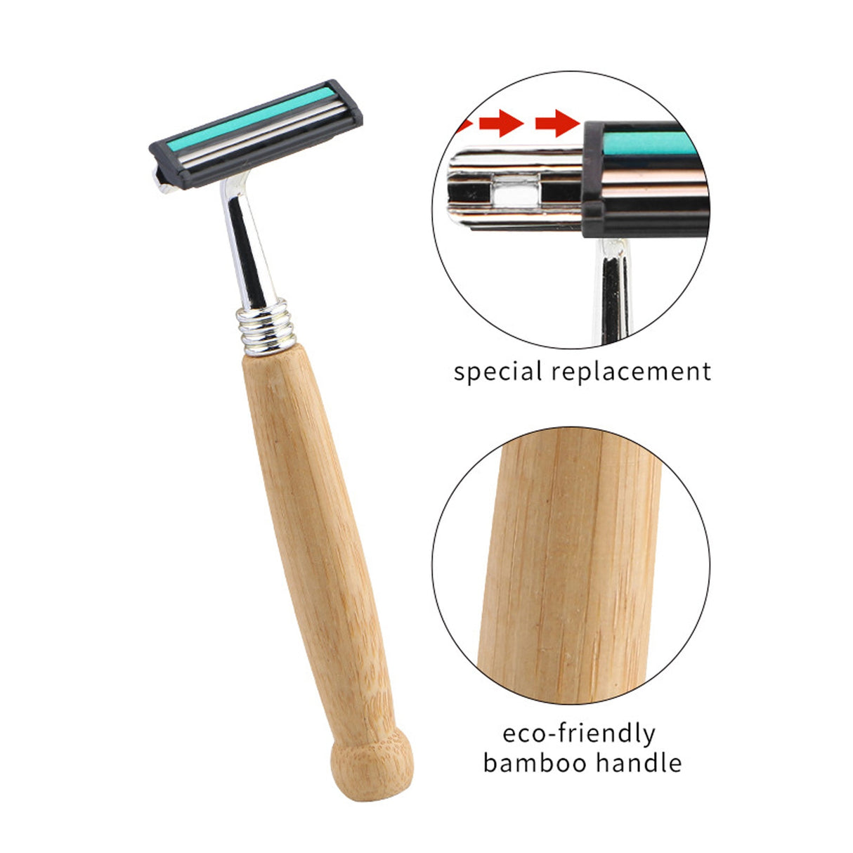 Bamboo Shaver Razor - Yorkn Inc✅