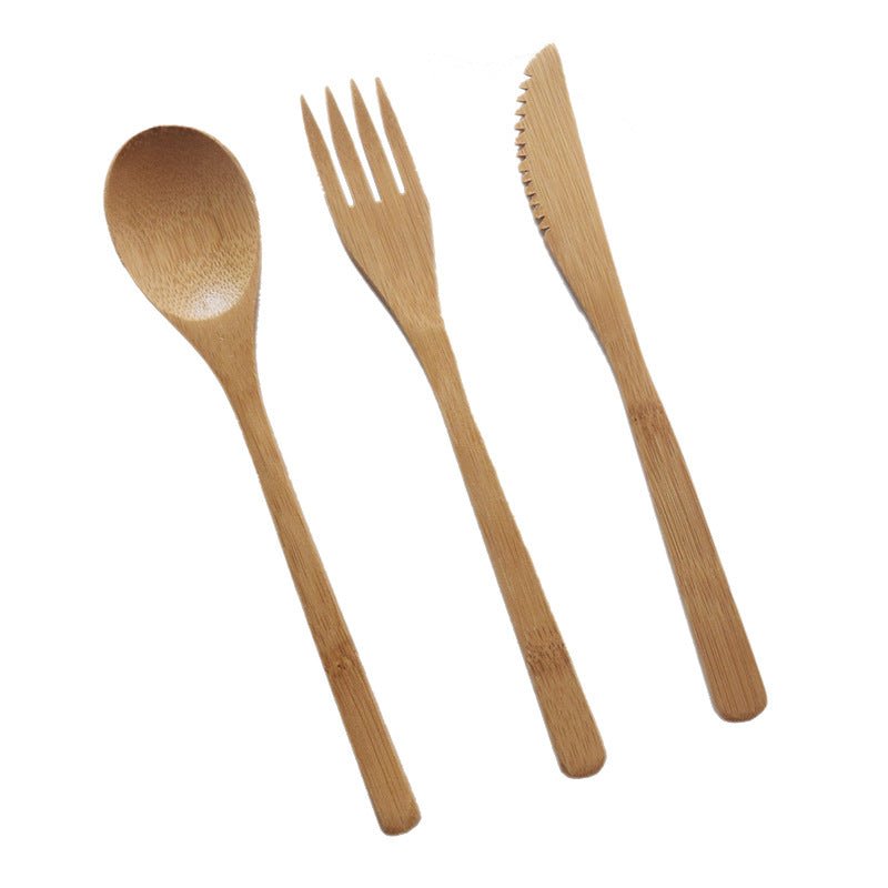 Bamboo Utensil Set - Yorkn Inc✅