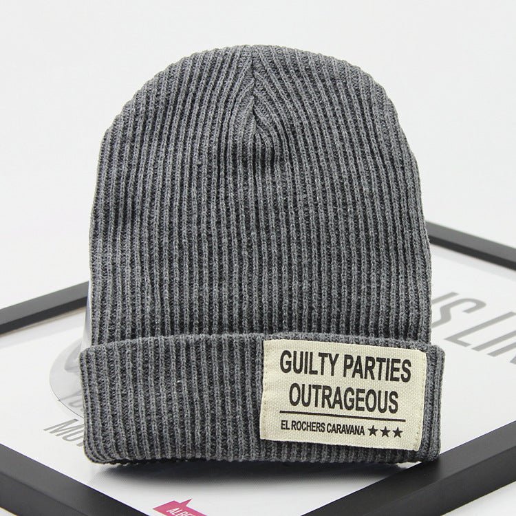 Beanie With Label Logo - Yorkn Inc✅