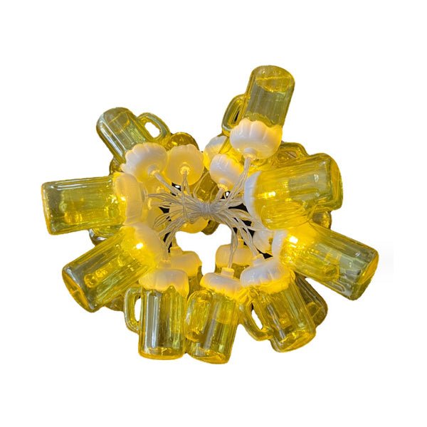 Beer Mug String Lights - Yorkn Inc✅