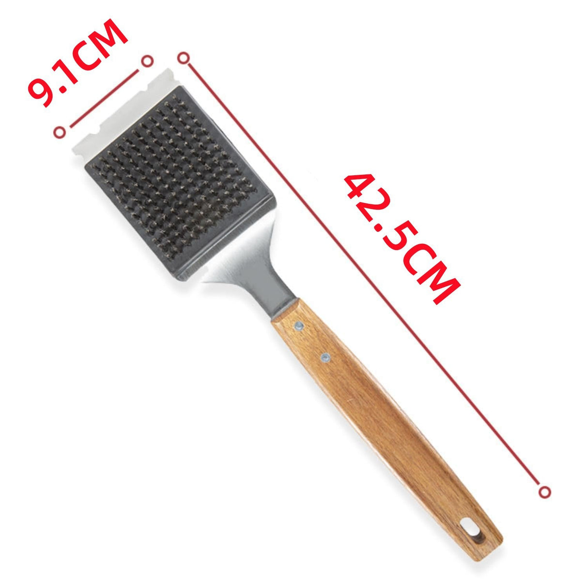 Brush And Scraper For Barbecue - Yorkn Inc✅