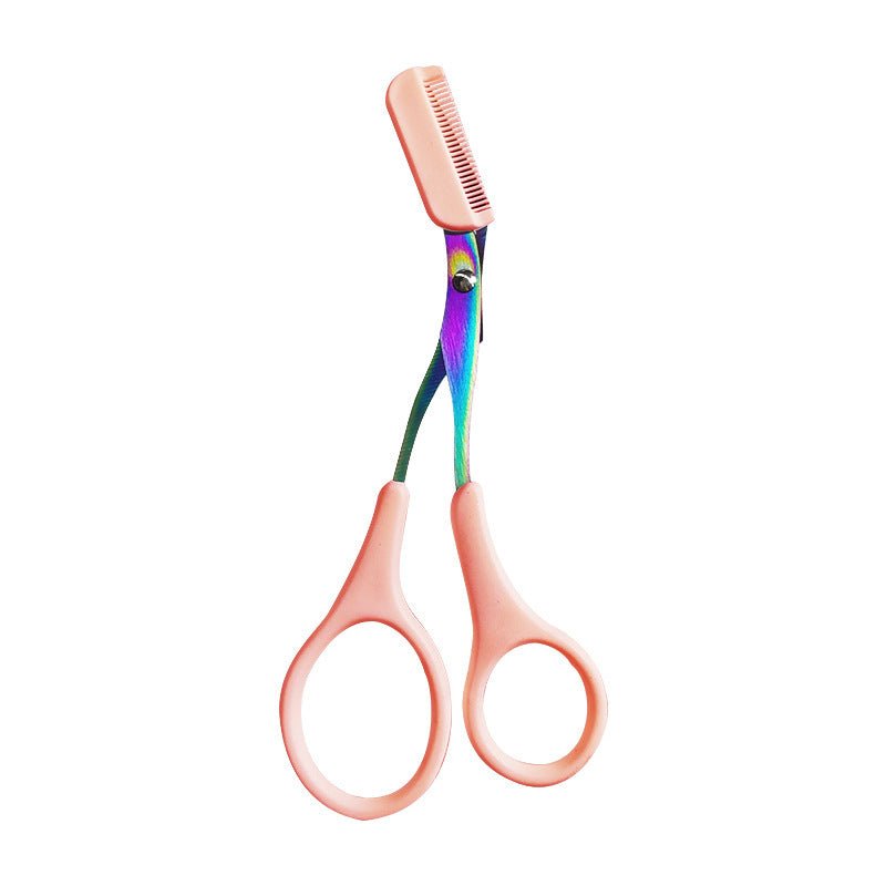 Colored Titanium Eyebrow Shear - Yorkn Inc✅