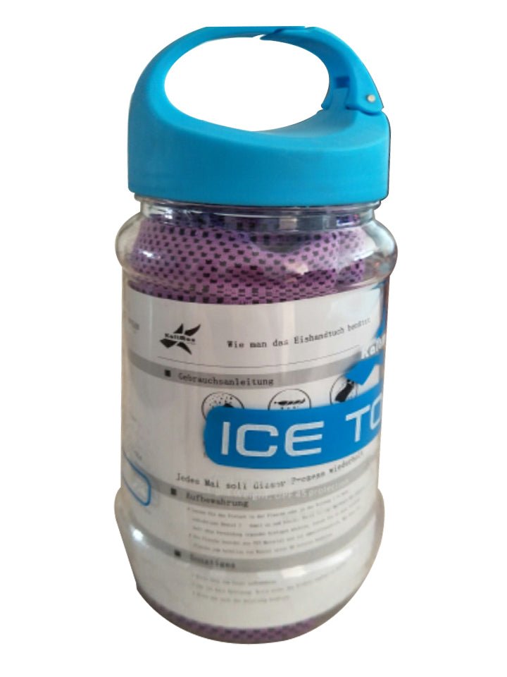 Cooling Towel With Container - Yorkn Inc✅