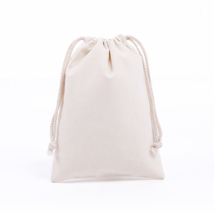 Cotton Drawstring Cinch Bag - Yorkn Inc✅