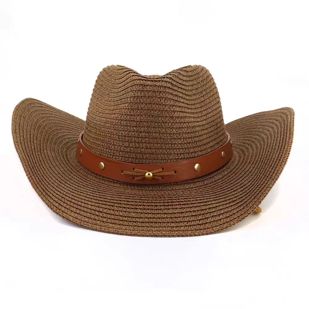 Decorated Cowboy Straw Hat - Yorkn Inc✅