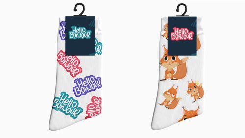 Dye - sublimated Crew Socks - Yorkn Inc✅