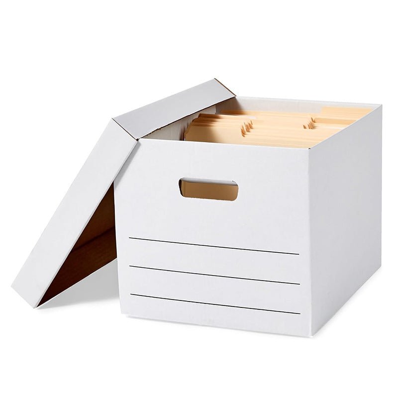 Filing Boxes With Lid And Handle - Yorkn Inc✅