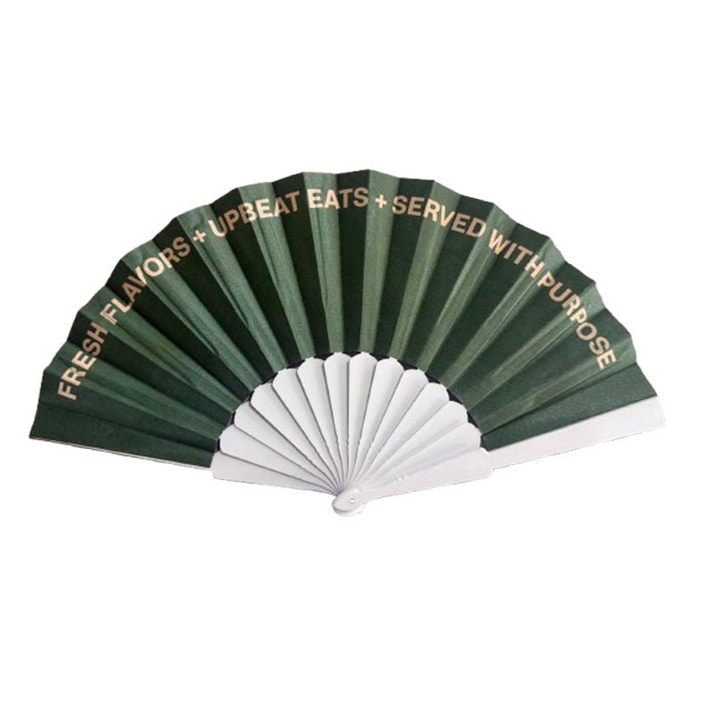 Foldable Plastic Folding Fan - Yorkn Inc✅