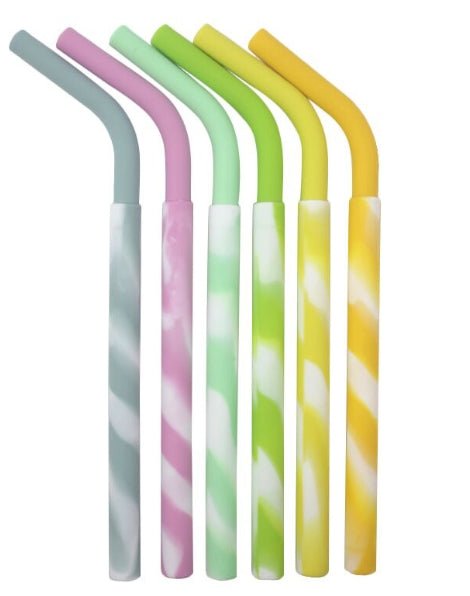 Folding Silicone Straw With Case - Yorkn Inc✅