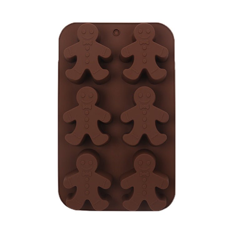 Gingerbread Man Silicone Baking Mold - Yorkn Inc✅