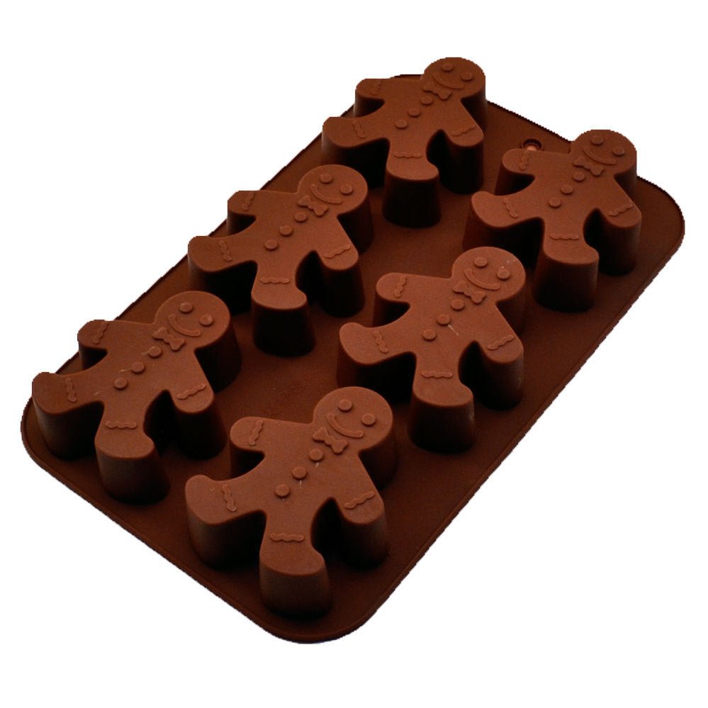 Gingerbread Man Silicone Baking Mold - Yorkn Inc✅